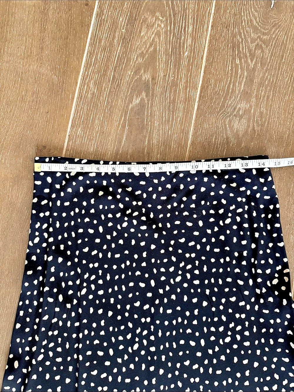 Rails Jolene Polka Dot Midi Skirt Black & White Medium - Picture 5 of 7